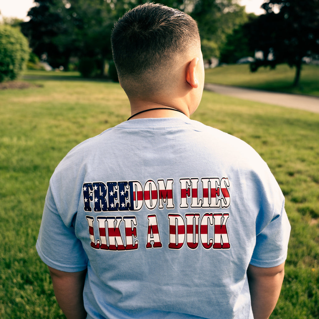 🇺🇸 DUCK LAX SALUTES- Carolina Blue
